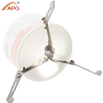 Apg Camping Gas Tank Dual-Purpose Vouwen Beugel Fles Plank Stand Rvs Statief Bus Stand Voor Koken Gas kachel