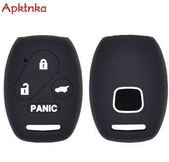Apktnka Siliconen Key Case Cover Voor Honda Accord Civic CR-V CR-Z Insight Pilot Odyssey Keyless Fob Shell Holder Protector