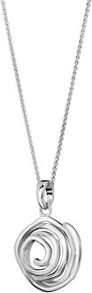 'Apolline' Dames 925 Sterling Zilveren Ketting met Hanger - Zilver ZH-7500