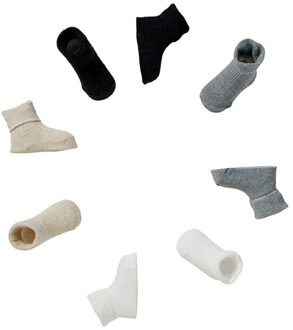 Apollo Baby sokken basic sokjes jongens & meisjes giftbox 7-pack Veelkleurig - 68/80