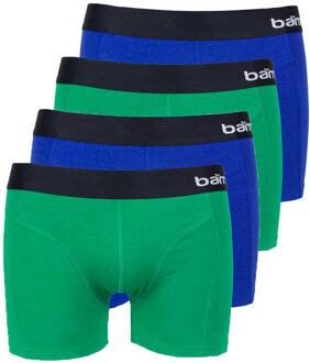 Apollo Boxershorts Heren Bamboo Basic Blue / Green 4-pack-L