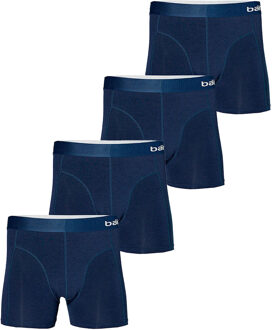 Apollo Boxershorts Heren Bamboo Basic Navy 4-pack-S - S