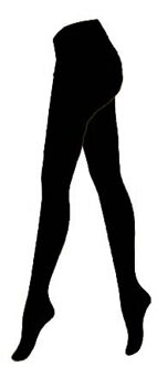 Apollo Carnaval verkleed dames panty 60 denier - zwart - microfiber