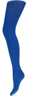 Apollo Carnaval verkleed panty voor dames - blauw - 60 denier - microfibre - kousen XXL (45-48)