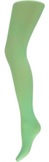 Apollo Carnaval verkleed panty voor dames - fluor groen - 60 denier - microfibre - kousen