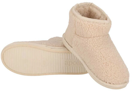Apollo Dames pantoffels teddy wit - 39-40