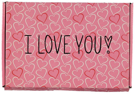 Apollo Dames sokken hartjes valentijn giftbox cadeau Veelkleurig - One size