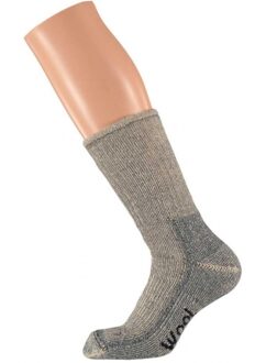 Apollo Extra warme grijze winter sokken maat 42/45