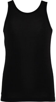 Apollo Jongens singlet hemd bamboe 3-pack zwart grijs rood - maat 110/116 Veelkleurig