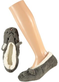 Apollo Meisjes ballerina pantoffels/sloffen konijn maat 28-30 - 28/30