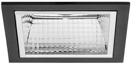 Apollo Mini, facetgeslepen, hoekig, 4.000 K, zwart