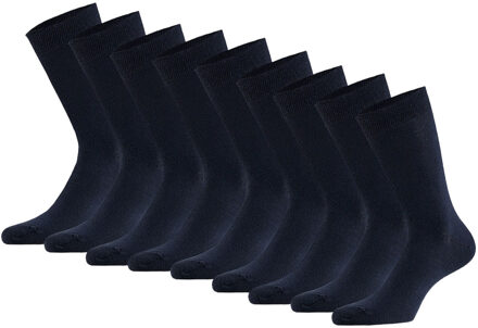 Apollo Sokken Basic Bamboo Navy 9-pack-35/38 - 35/38