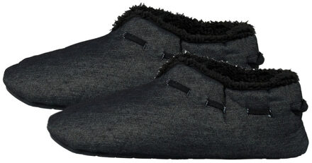 Apollo Spaanse sloffen - antraciet - dames - pantoffels - damessloffen - maat 41/42