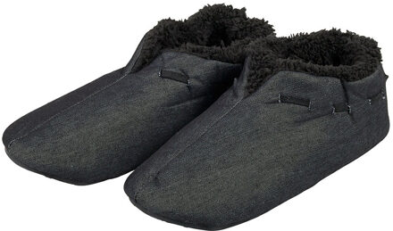 Apollo Spaanse sloffen - antraciet - volwassenen - pantoffels - heren - dames 41-42