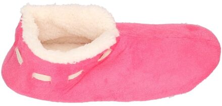 Apollo Spaanse sloffen/pantoffels - kinderen - fuchsia roze - maat 35-36 - met zachte voering - 35/36