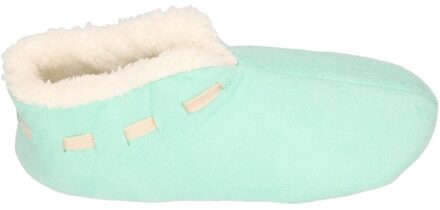 Apollo Spaanse sloffen/pantoffels - kinderen - mintgroen - maat 31-32 - met zachte voering - 31/32