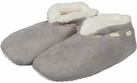 Apollo Spaanse sloffen/pantoffels - voor kinderen - grijs - maat 31-32 - 31/32