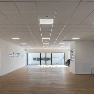 Apollon41 LED paneel aan/uit 62,2cm 35W 830 wit (RAL 9016)