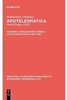 Apotelesmaticorum, Vol. I Cb - Issn - Hephaestio Thebanus