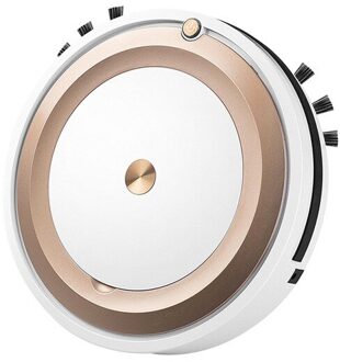 App Afstandsbediening Robot Stofzuiger 1600Pa Droog Nat Veegmachine Robots Sterke Zuigkracht Voor Floor 3 In 1 Robotic stofzuiger goud