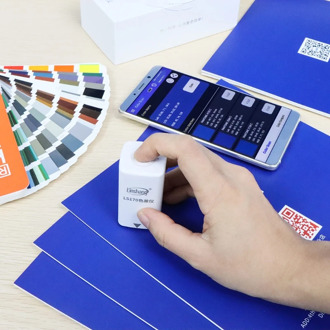 APP Portable Digital Colorimeter Color Difference Meter Color Analyzer 8mm LS170