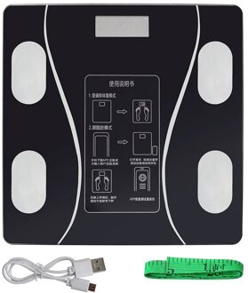 App Smart Body Weegschalen Led Digitale Elektronische Weegschaal Weegschalen Voor Android/Voor Ios/Bluetooth