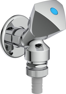 Apparaat-aansluitende wandafsluiter, 1/2"ET, met terugslagklep/buisbeluchter - 986302148