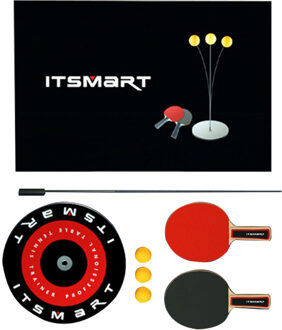 Apparatuur Indoor Outdoor Draagbare Trainer Pingpong Bal Sport Tafeltennis Set Paddle Leisure Quick Rebound Decompressie As 1.1m