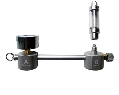 Apparatuur Vis CO2 Generator Huisdier Voor Planten Aluminium Luchtstroom Aanpassing Diy Diffuser Accessoires Overdrukventiel Aquarium