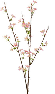 Appelbloesem kunsttak - roze - 85 cm - takken - kunstbloemen - kunstbloemen