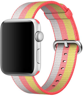 Apple 38mm Red Woven Nylon