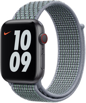 Apple 40 mm Obsidian Mist Geweven Nike Sportbandje