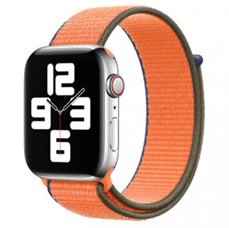 Apple 44 mm Kumquat Geweven Sportbandje