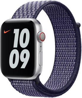 Apple 44 mm Purple Pulse Geweven Nike Sportbandje