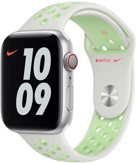 Apple 44 mm Spruce Aura/Vapor-groen Nike Sportbandje