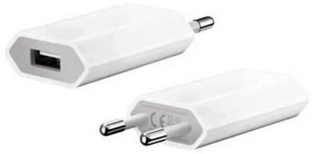 Apple 5W Original Apple A1400 USB adapter voor iPad iPhone iPod White 5v 1A MD813ZM/A