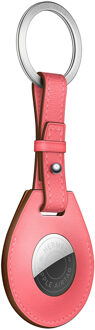 Apple AirTag Hermès met leren AirTag Hermès sleutelhanger - Rose Texas Roze - One size