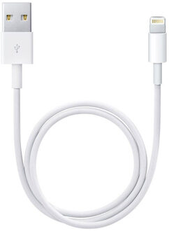 Apple AppleLightning-naar-USB-kabel (0,5m) Oplader Wit
