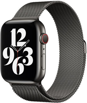 Apple bandje 38 mm Milanese Loop (Grafiet)