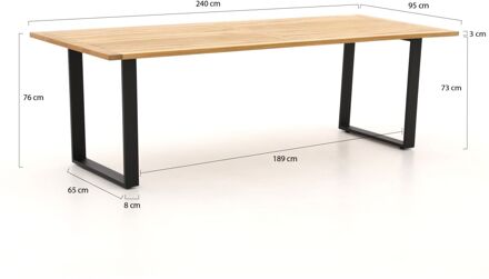 Apple Bee Diningtafel Condor 240 X 95 Cm