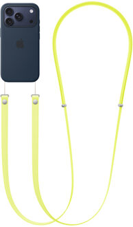 Apple Crossbody Strap - Neon Yellow Geel - One size