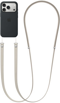 Apple Crossbody Strap - Tan Lichtbruin - One size