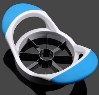 Apple Cutter Slicer Groente Fruit Gereedschap Keuken Accessoires Snijmachine Fruit Gereedschap Accessoires Keuken Gadgets Rvs blauw