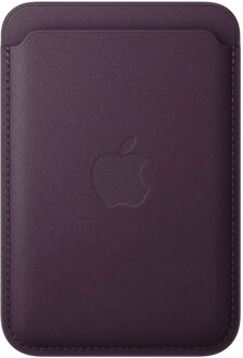 Apple FineWoven Wallet MagSafe met 'Zoek-mijn' functie - Blackberry Paars - One size