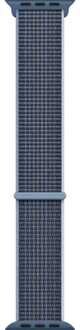 Apple Geweven sportbandje - Stormblauw (45 mm) Horlogeband