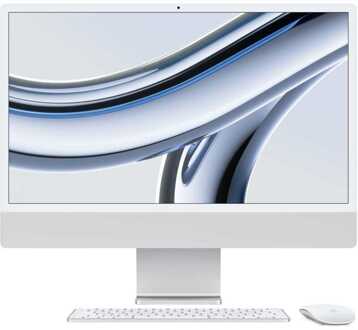 Apple iMac 24 (2023) M3 (8 core CPU/10 core GPU) 256GB All-in-one PC Zilver