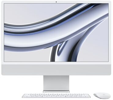 Apple iMac 24 (2023) M3 (8 core CPU/8 core GPU) 256GB All-in-one PC Zilver