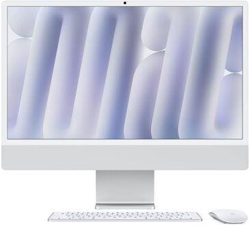 Apple iMac 24 (2024) M4 (10 core CPU/10 core GPU) 16GB/256GB All-in-one PC Zilver