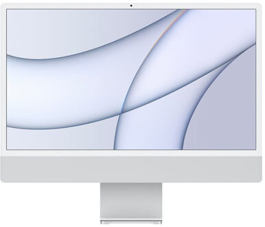 Apple iMac Retina 4.5K 24" (2021) 8GB/256GB 2-port (Zilver)