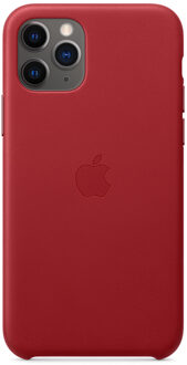 Apple iPhone 11 Pro Leather Case (Product)Red (Rood)